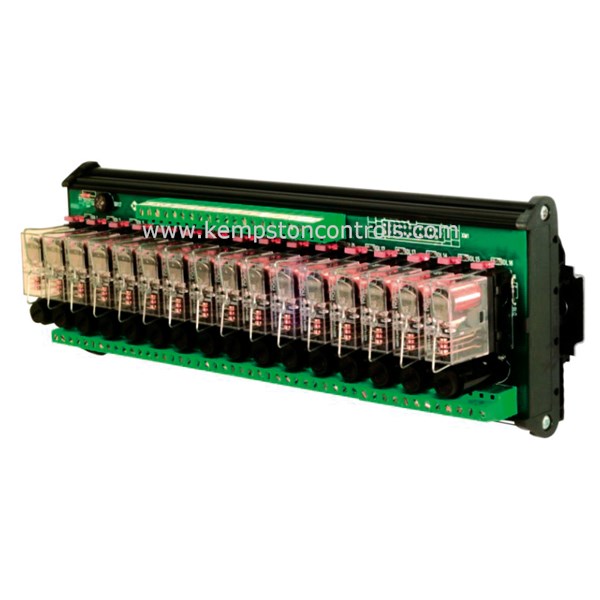 Cabur XR161U24F CABUR ELECTROMECHANICAL RELAY MODULE R SERIES, 16 ...