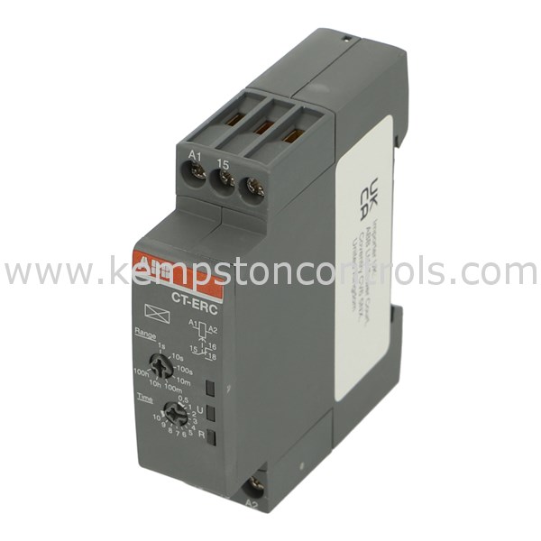 ABB 1SVR508100R0000 CTERC.12 TIME RELAY, ON DELAY 1CO, 0.05S100H TIME