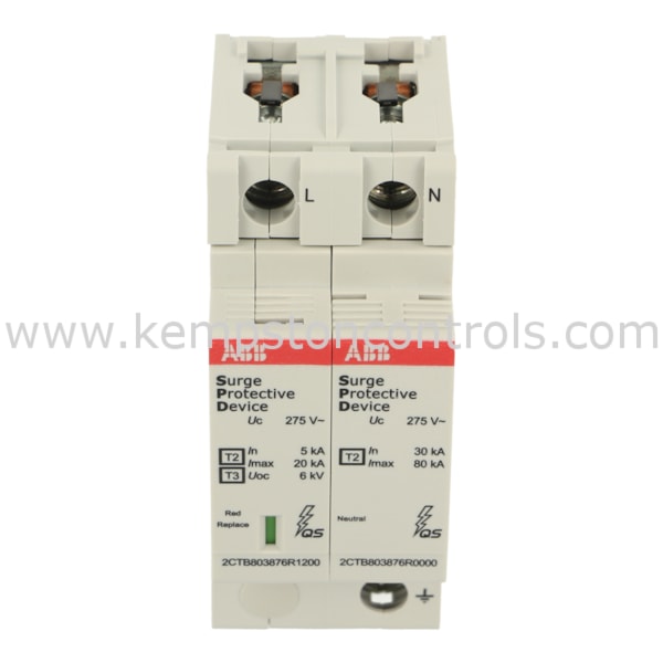 ABB 2CTB803972R1200 SURGE PROTECTIVE DEVICE, TYPE TT TNS, 230/400VAC
