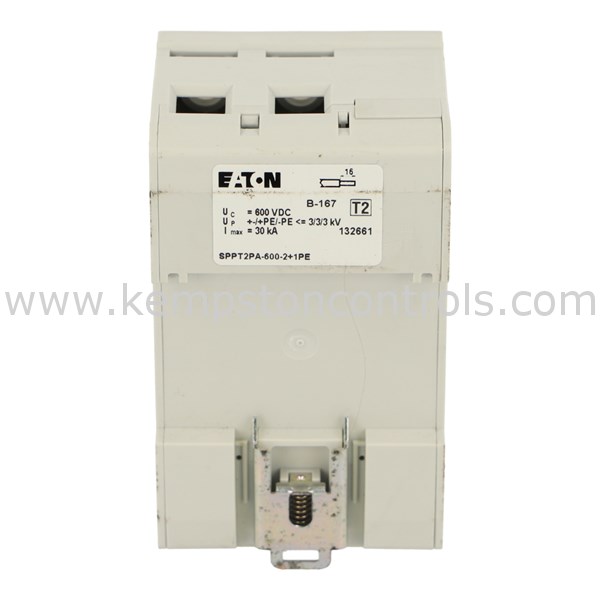 Eaton SPPT2PA6002+1PE PLUGIN SURGE ARRESTER, 600VDC, 2+N POLE, NON