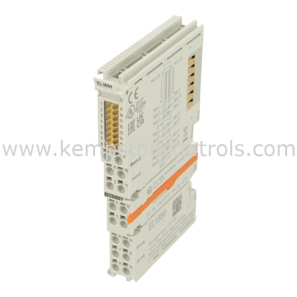 Beckhoff EL1889 ETHERCAT TERMINAL, DIGITAL INPUT, 16 CHANNEL, GROUND
