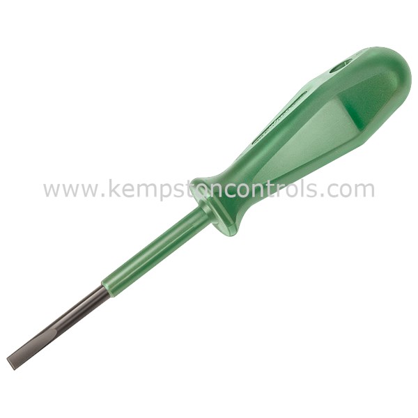 Siemens 8WA2803 SCREWDRIVER LONG GREEN FOR CAGE CLAMP Kempston Controls