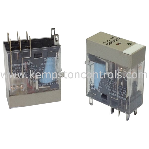 Omron LY2F-DC12 Electromechanical Relay - DPDT 10 Amp 12V Flange Mount Relay (160 Ohm)