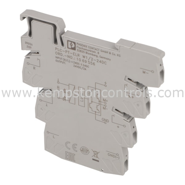 Phoenix 1069556PH REVERSING LOAD RELAY, SINGLE PHASE, 0.4 W, 24 V DC