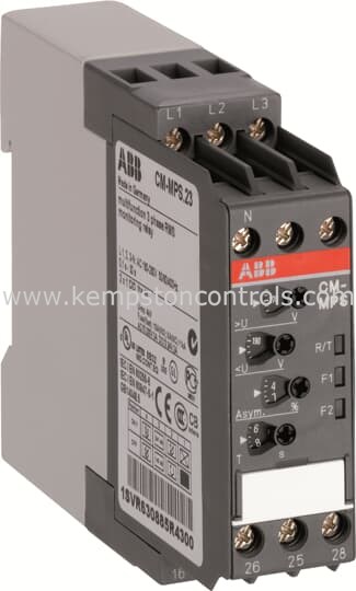 ABB 1SVR430884R3300 ABB ENTRELEC CM-MPS THREE PHASE MONITORING RELAY ...