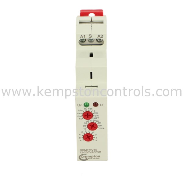 Crompton Controls CCMFMVTS 12-230VAC CROMPTON CONTROLS ELECTRONIC TIMER ...