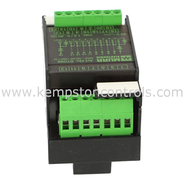 MURR 67096 MURR MKS-10/LDP 1300-1 M DIODE MODULES MOUNTING RAIL / SCREW ...