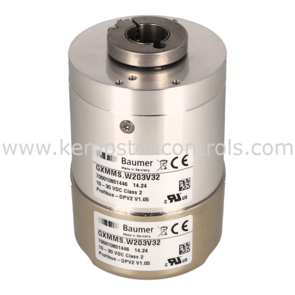 Baumer GXMMS.W203V32 BAUMER ABSOLUTE MULTITURN ENCODER, 10 TO 30 VDC ...