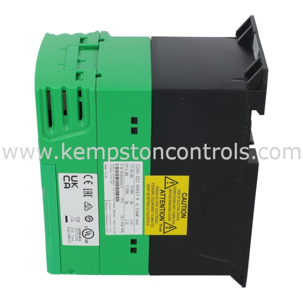 Nidec Drives C200-01200017 NIDEC DRIVES COMMANDER C SINGLE PHASE, MAX ...