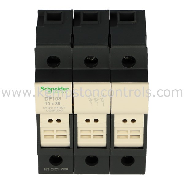 Schneider DF103 10X38 THREE POLE FUSEHOLDER Kempston Controls