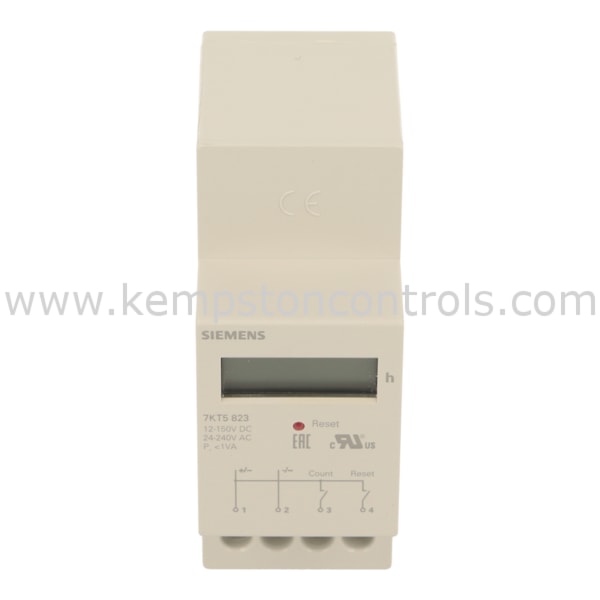 Siemens 7KT5823 SIEMENS ELECTRONIC TIME COUNTER DC 12-150V, 24-240V ...