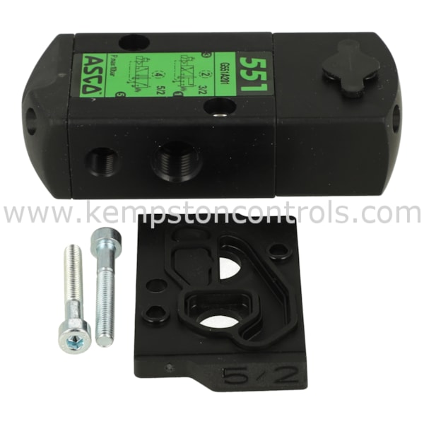 Emerson Asco SCG551A201.AC/DC ASCO NUMATICS SPOOL VALVE 551 NAMUR 3/2 ...