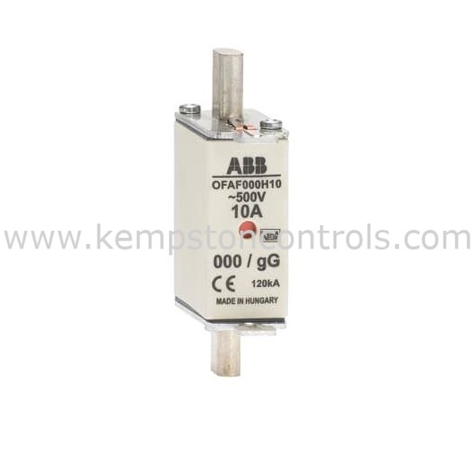 ABB 1SCA022627R1390 HRC FUSE LINK, 63A, LOW VOLTAGE FUSE, SIZE NH000