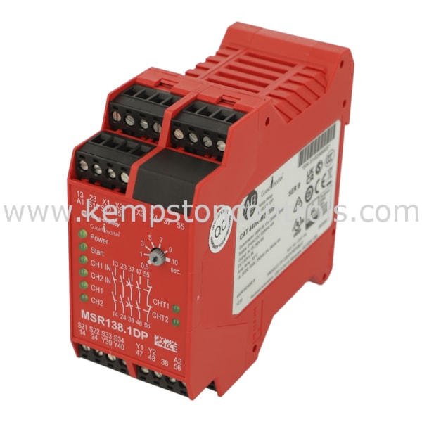 Guardmaster 440RM23088 SAFETY RELAY, 24V AC/DC, AUTOMATIC/MANUAL
