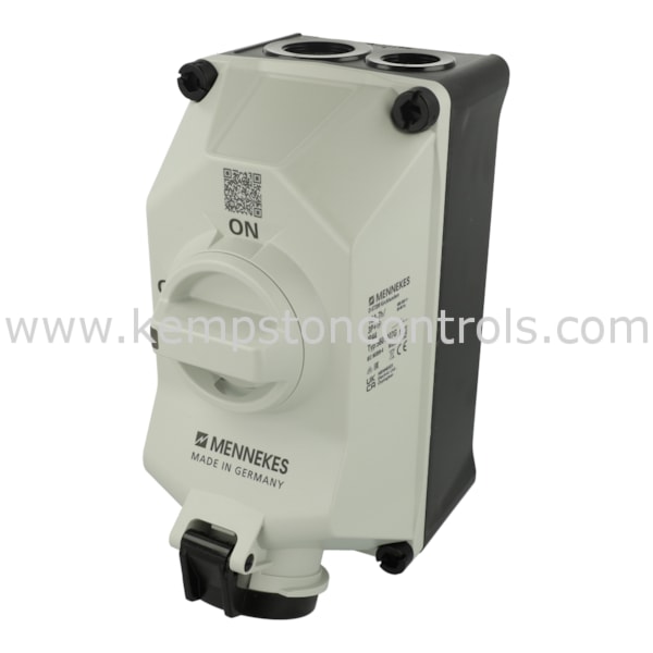 Mennekes 5601407G MENNEKES INTERLOCKED WALL MOUNTED SOCKET, IP44, 16A ...