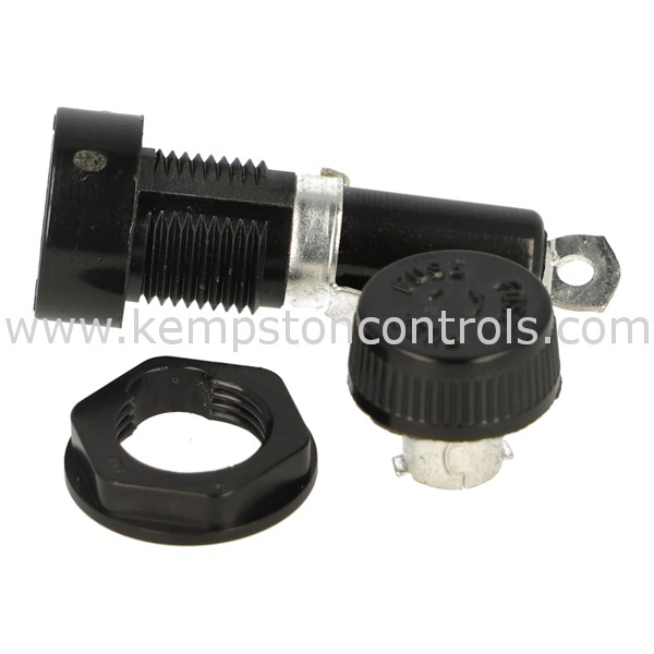 Bussmann HKP PANELMOUNT FUSE HOLDER, 30A, 250V, FOR 6.3 X 32MM FUSES