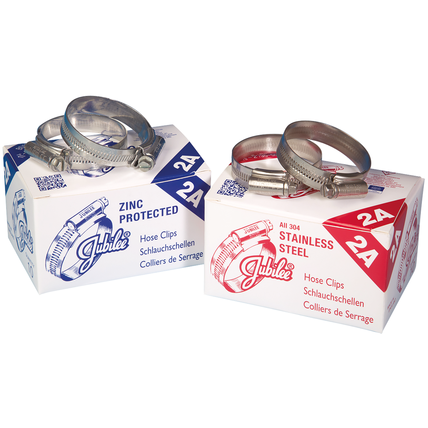 Jubilee OX-MS-BOX JUBILEE 18MM X 25MM BOX OF 10 MILD STEEL CLIPS ...