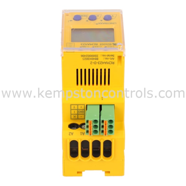 BENDER RCMA423-D-2 BENDER AC/DC RESIDUAL CURRENT MONITOR, 0-2000HZ ...