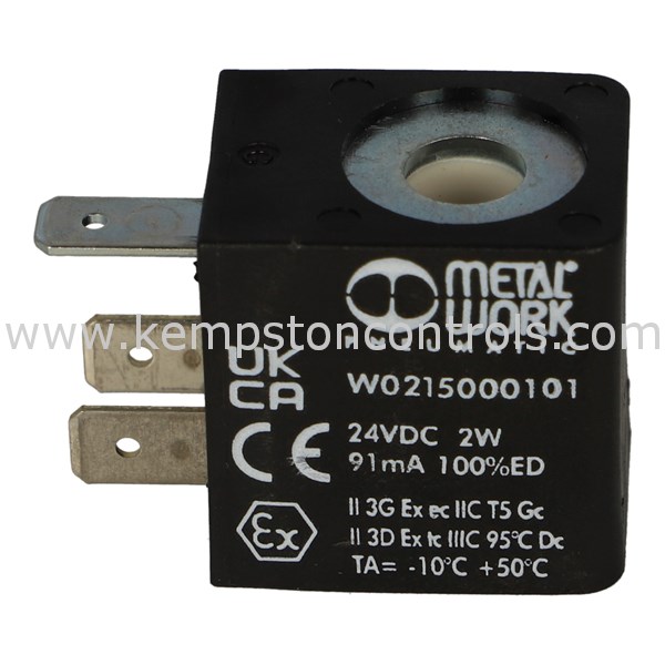 Metal Work Pneumatic W0215000101 COIL 22MM 24VDC Kempston Controls