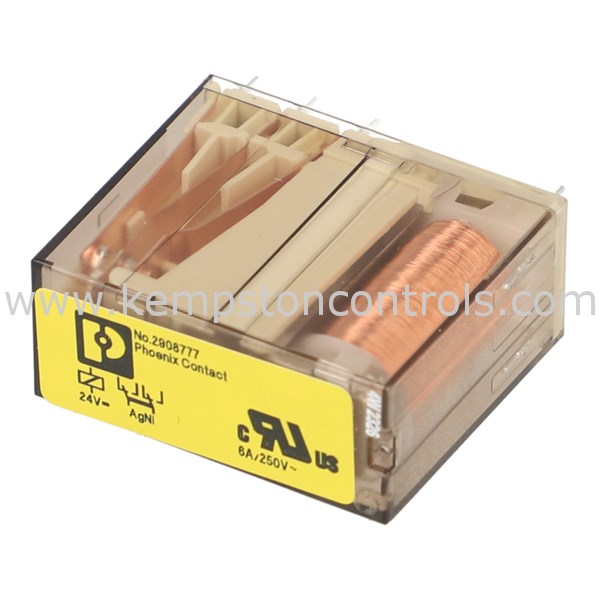 Phoenix 2908777 PHOENIX SAFETY RELAY, 2 CHANGEOVER CONTACTS, 1 NO, 1 NC ...