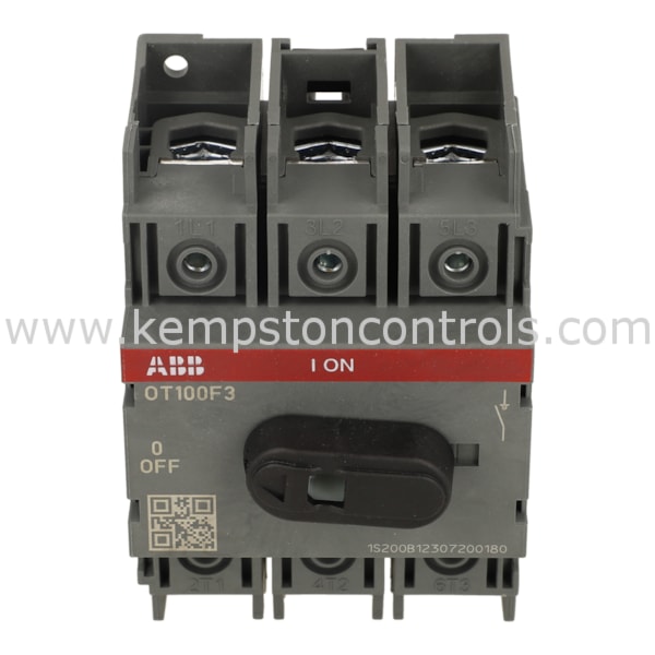ABB OT100F3 ABB 1SCA105004R1001 OT100F3 SWITCH-DISCONNECTOR, 100A, 3 ...