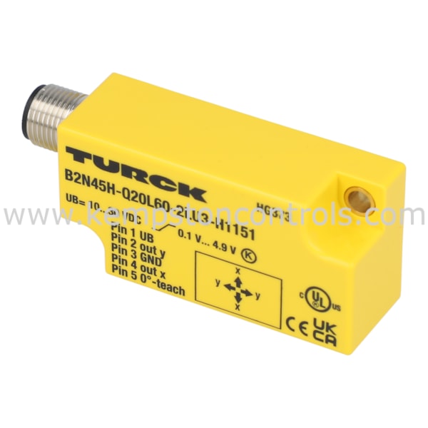 Turck Banner B2N45H-Q20L60-2LU3-H1151 TURCK INCLINOMETER SENSOR, -45 ...