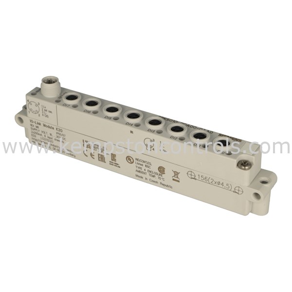 Siemens 3RK50100CA000AA0 IOLINK MODULE K20, DIGITAL, 8DI, IP67, 8 X