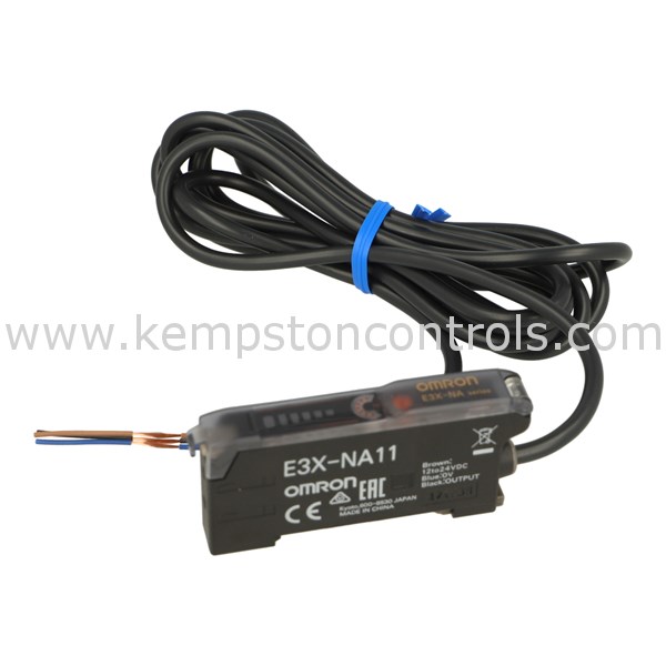 Omron E3X-NA11 2M Photoelectric Sensor Amplifier Unit, 12-24VDC, Brand New, Free Shipping