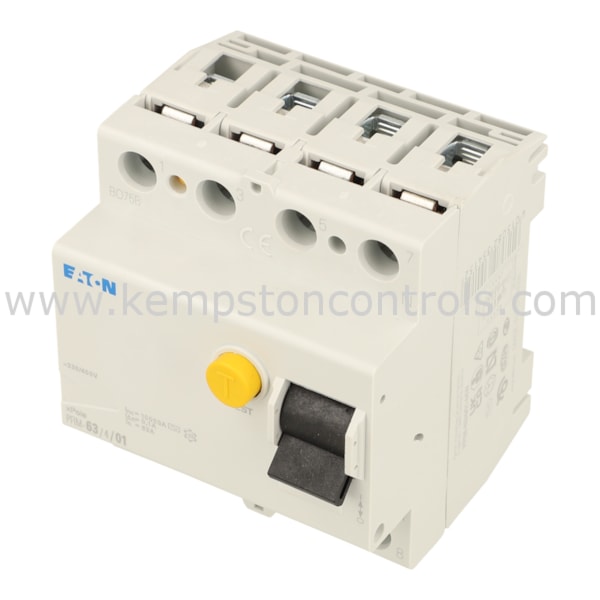 Eaton Moeller PFIM-63/4/01-MW MOELLER RCCB 63A 100MA 4P TYPE AC ...