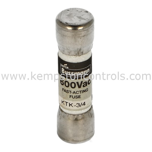 Bussmann KTK-3-4 BUSSMANN LIMITRON FAST ACTING FUSE - LOW VOLTAGE ...