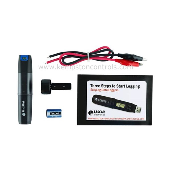 Lascar ELUSB4 Current, DATA LOGGER, 420ma dc, 32.5K readings, cap