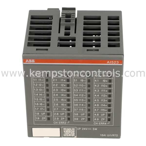 ABB 1SAP250300R0001 ABB AI523:S500 ANALOG IN.MODULE, 16AI, U/I/RTD ...