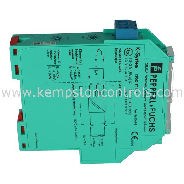 Pepperl + Fuchs KFD0TTEX1 SIGNAL CONVERTER Kempston Controls
