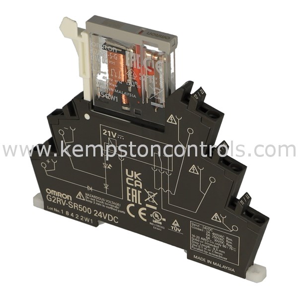 G2RV-SR500 DC24V Power Relay Socket – 2A 400VAC – Made In Malaysia