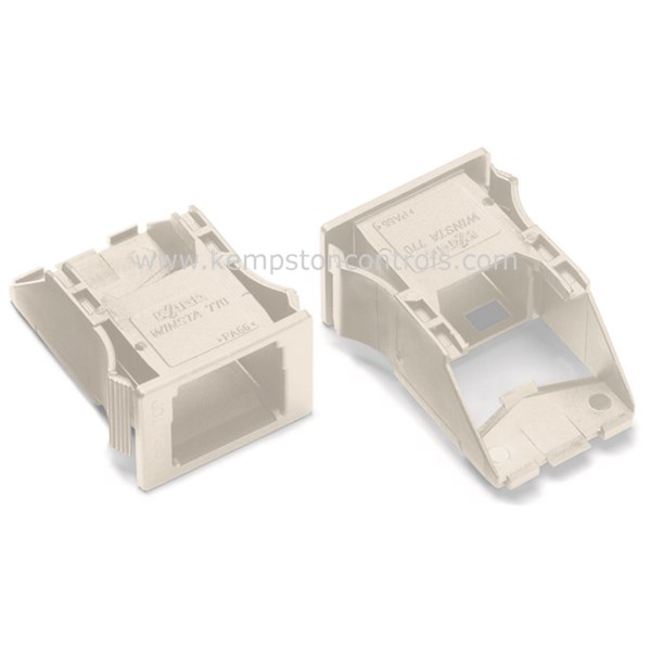 WAGO 770-337 WAGO SNAP-IN FRAME, FOR 2-POLE SOCKETS AND PLUGS 2-POLE ...
