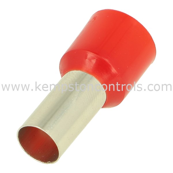 Termination Technology 35BLFT BOOTLACE FERRULE FRENCH INSULATED SINGLE ENTRY 35MM² CABLE 16.2MM