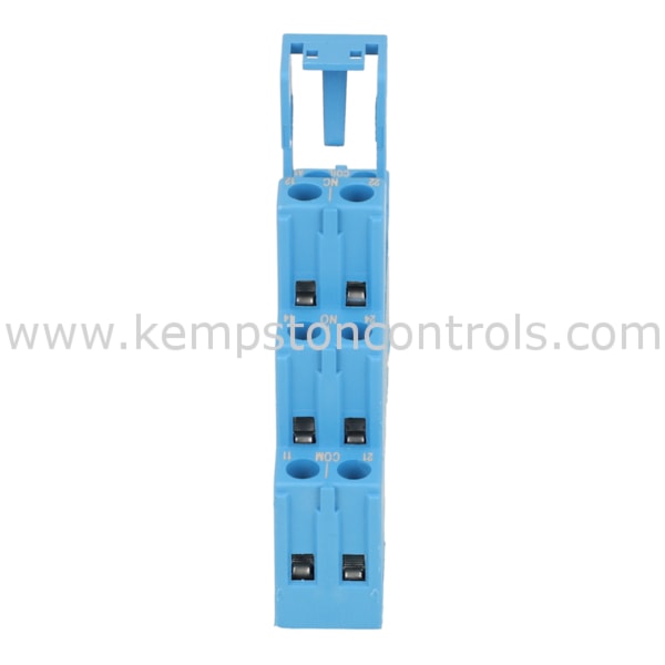 Finder 95.05SPA FINDER RELAY BASE BLUE WITH PLASTIC RETAINING CLIP FOR ...