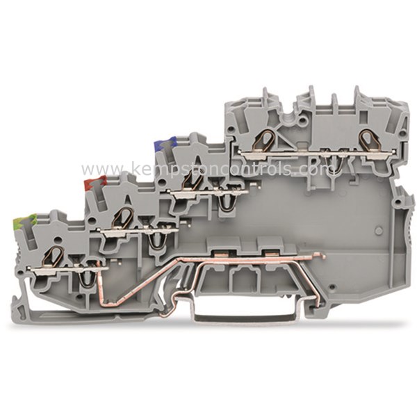 WAGO 20005417 4CONDUCTOR SENSOR TERMINAL BLOCK, WITH GROUND CONTACT