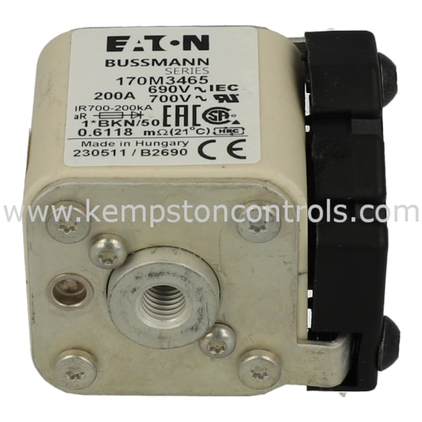 Eaton Bussmann 170M3117 315A 690V/700V aR NH Yüksek Hızlı Sigorta Eaton Bussmann 170M3117 315A 690V/700V aR NH Yüksek Hızlı Sigorta