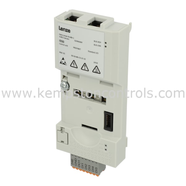 Lenze I5CA5R02000VA1070S LENZE I550 CONTROL UNIT STANDARD I O WITH 
