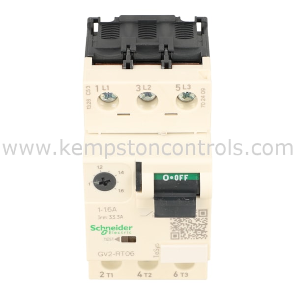 Gv2 Rt20 Schneider GV2RT06 SCHNEIDER MOTOR CIRCUIT BREAKER, TESYS GV2, 3P, 1-1 ...