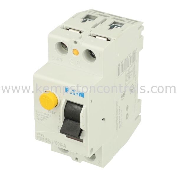 Eaton Moeller PFGM-63/2/003-A MOELLER RESIDUAL CURRENT CIRCUIT BREAKER ...