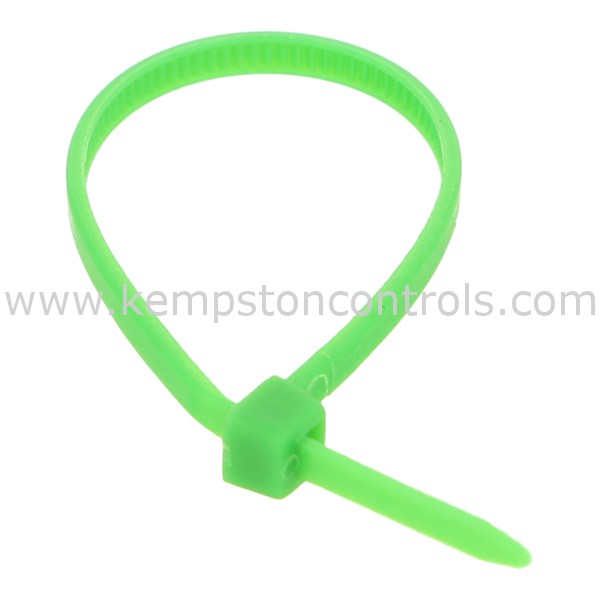 Termination Technology TT1002.5GREEN GREEN NYLON CABLE TIES 100MM X 2