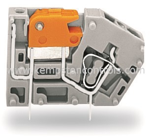 WAGO 742-101 PCB TERMINAL BLOCK, WITH KNIFE DISCONNECT 2.5 MM² PIN ...