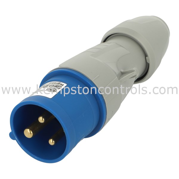 Legrand Cable Management 555124 P17 TEMPRA PRO SERIES, STRAIGHT PLUG