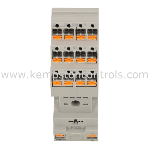 Phoenix 2900934 PHOENIX RIF-2-BPT/4X21, RELAY BASE, 250 V AC/DC, PUSH ...