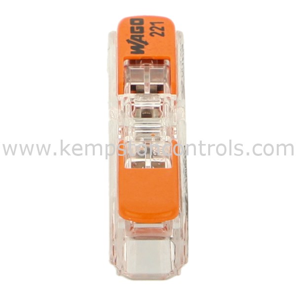 WAGO 221-2411 WAGO 4MM² 221 INLINE COMPACT CONNECTOR | Kempston Controls