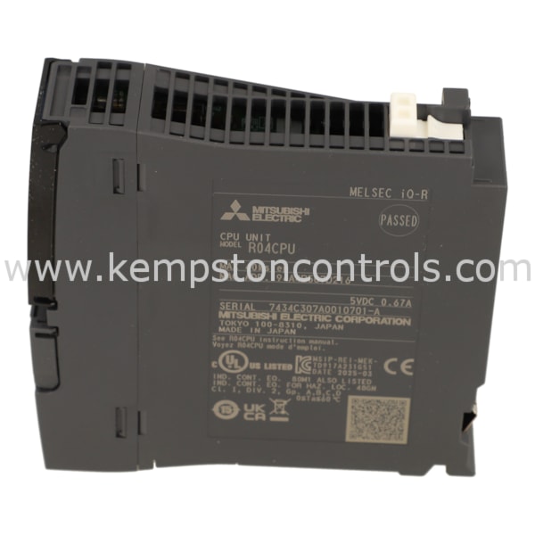 MITSUBISHI R04CPU MITSUBISHI CPU MODULE, 40K STEP MEMORY, 0.98NS