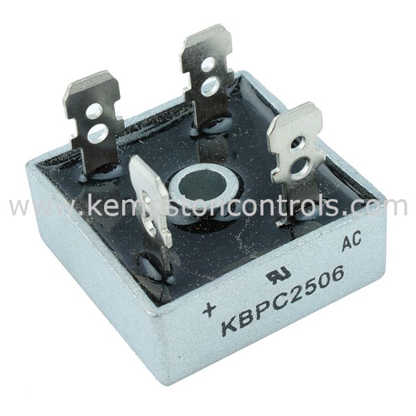 Fuji KBPC2506 SOLID STATE - KBPC2506 - BRIDGE RECTIFIER, SINGLE, 25A ...