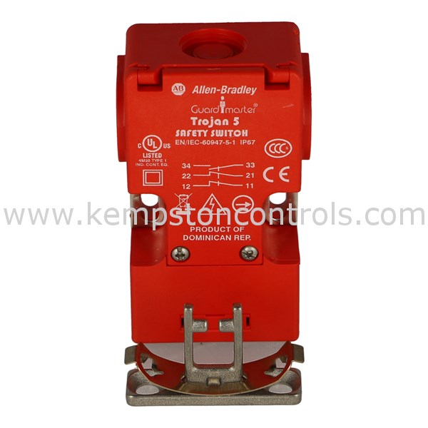 Guardmaster 440KT11090 TROJAN 5 INTERLOCK SWITCH, 2N/C 1N/O, STD ACTUATOR, M20 Kempston Controls